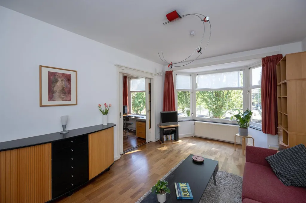 Séjour - 3-Bedroom Apartment with Free View in Amsterdam