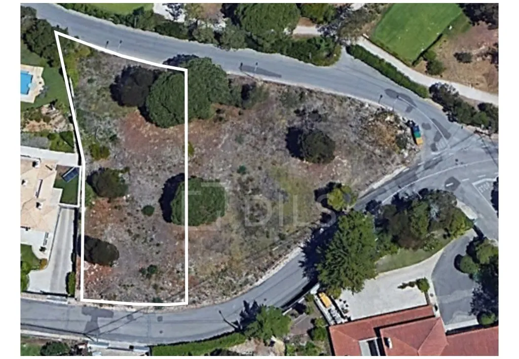 Vue aérienne - Construction Plot with Golf View in Estoril
