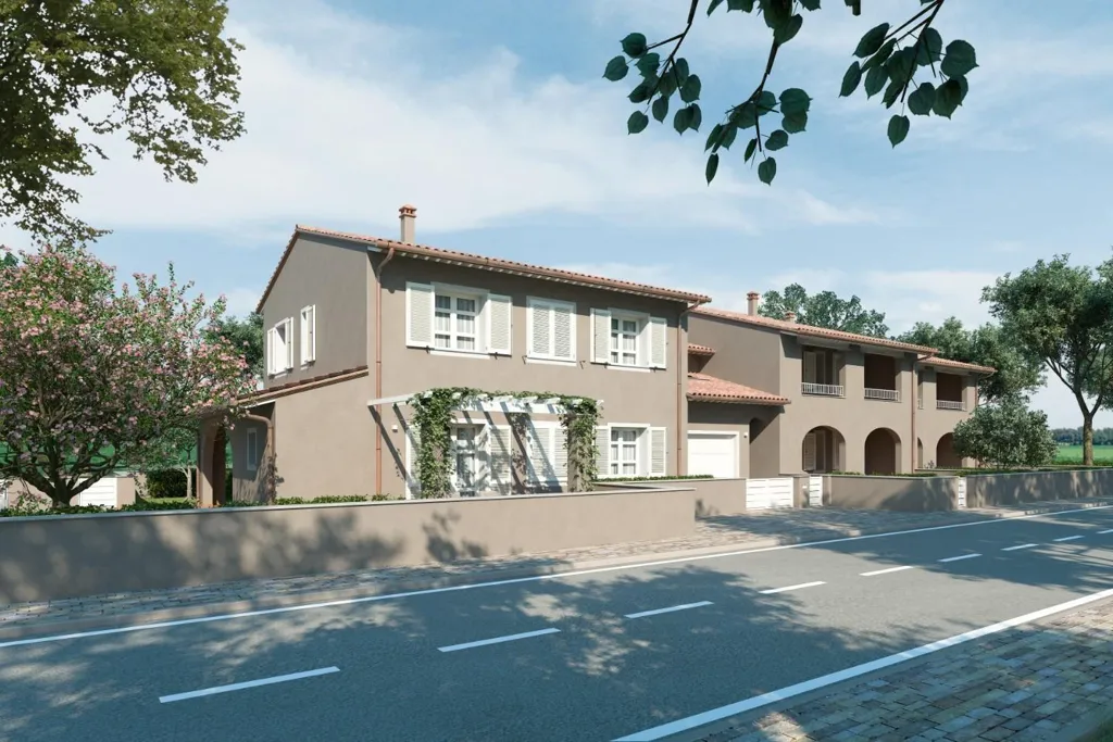 New Apartment with Garden in Pontedera