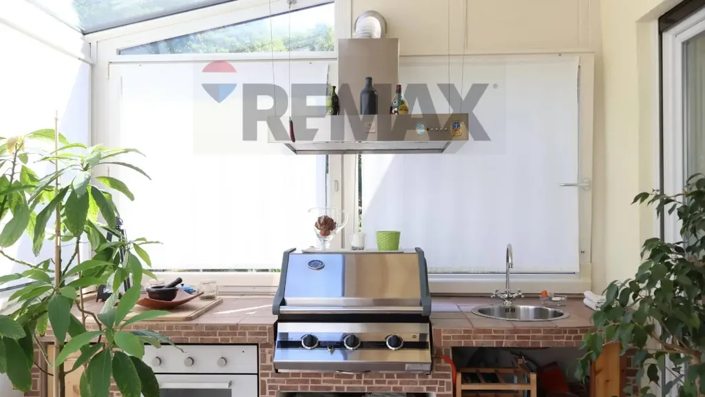Cuisine - Apartment with Veranda in Trento