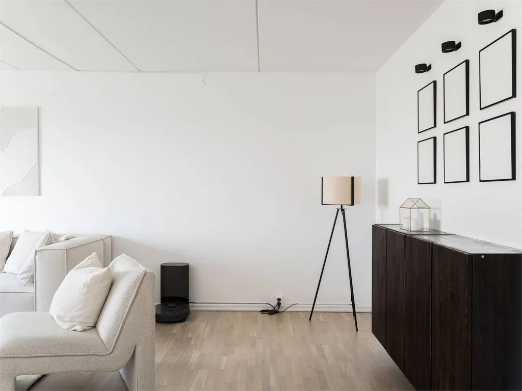 Séjour - Renovated Apartment with Balcony in Lindeborg
