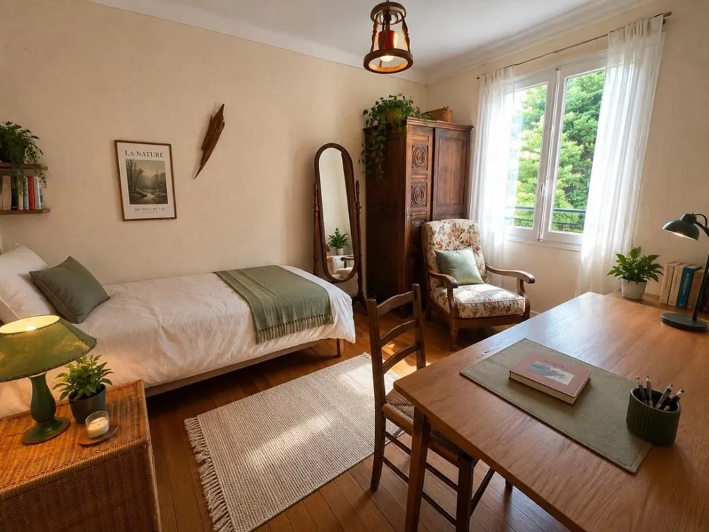 Bedrooms - 1950s House with Garden in Lanveur