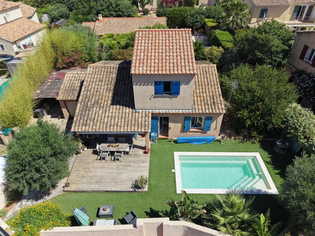 Vista aerea - Villa with Pool in Ollioules