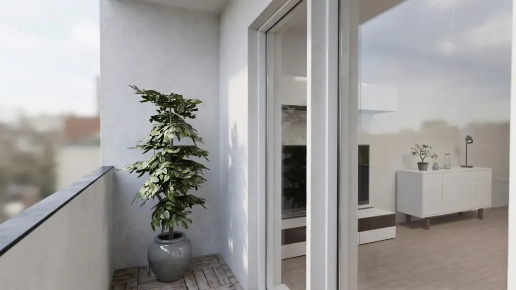 Balcon - Modernised Studio with Balcony in Bologna
