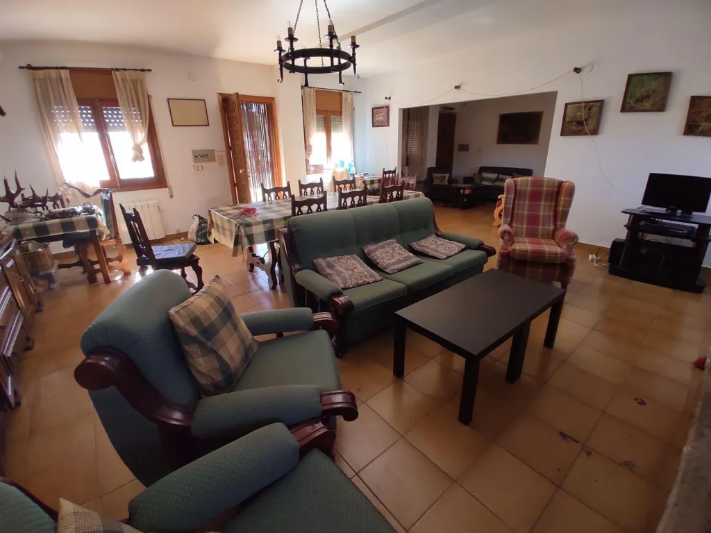 Soggiorno - Apartment with Pool in Bárcabo