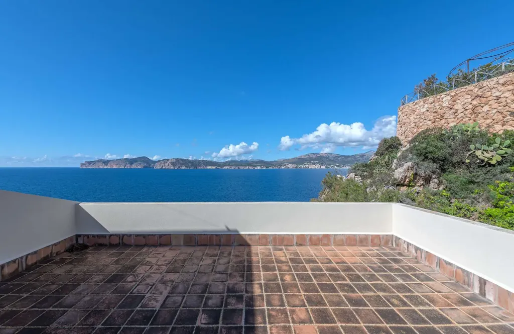 Terrasse - Penthouse with Sea View in Santa Ponça