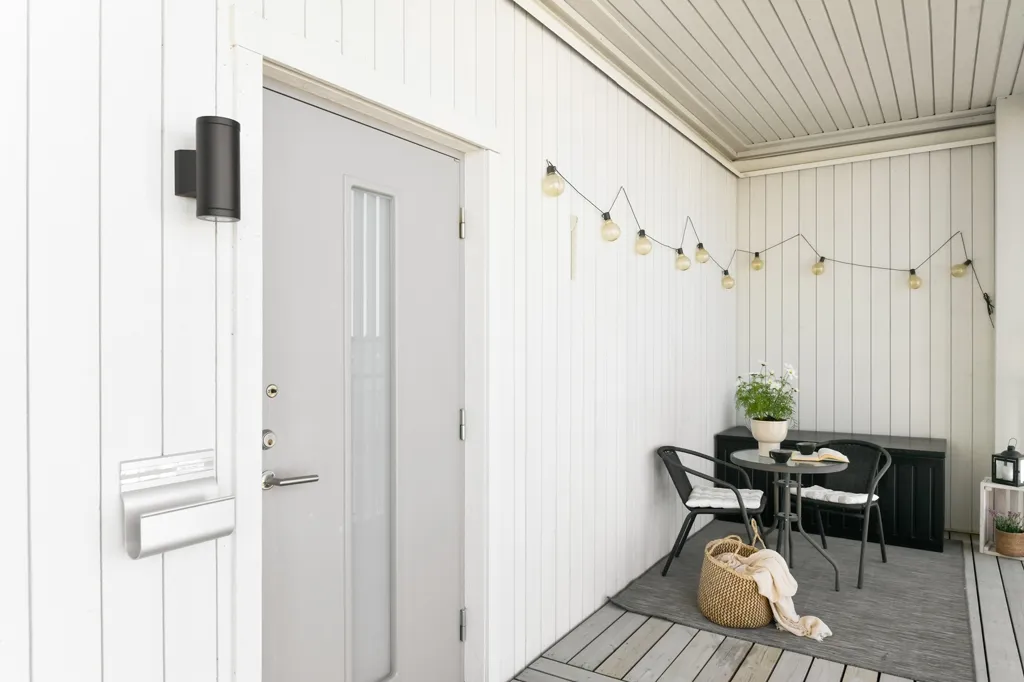 Balcon - Apartment with Sea View in Visby