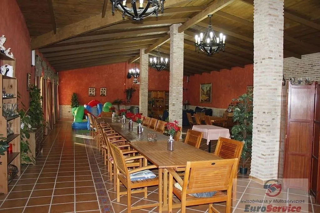 Salle à manger - Rustic Finca with Pool near Madrid