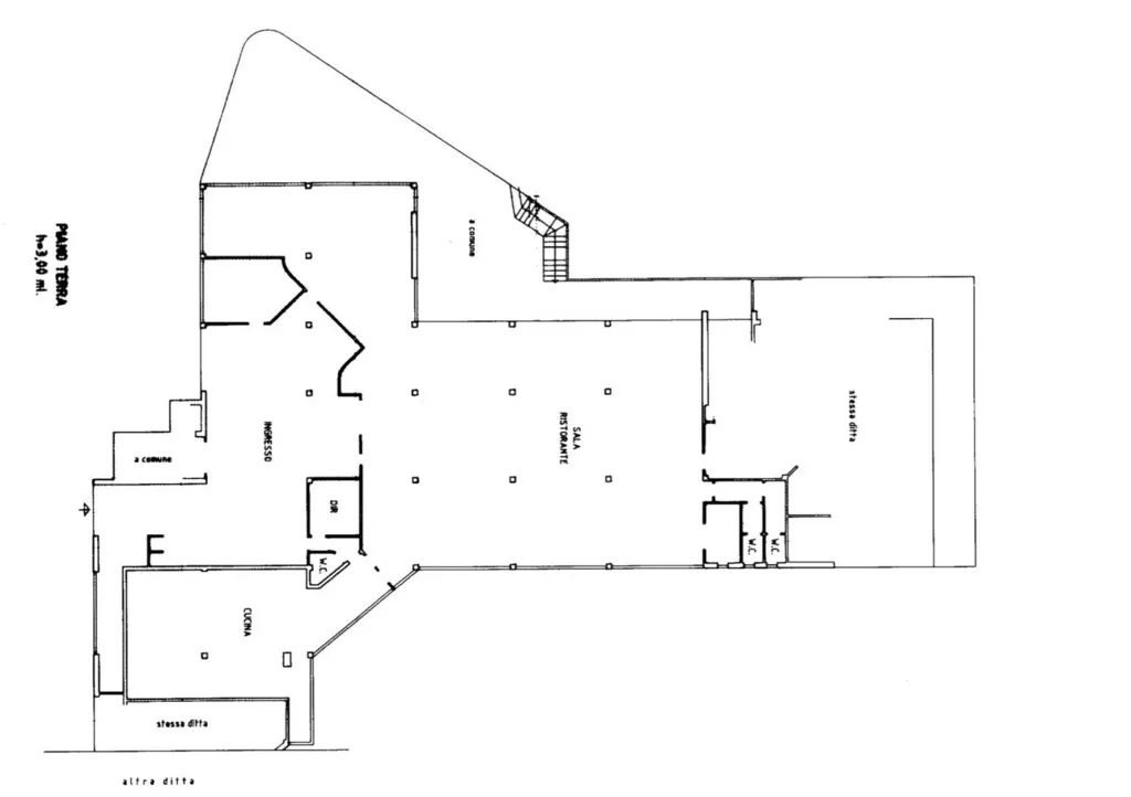 Plan - Hotel Complex with Pool in Anghiari, Tuscany