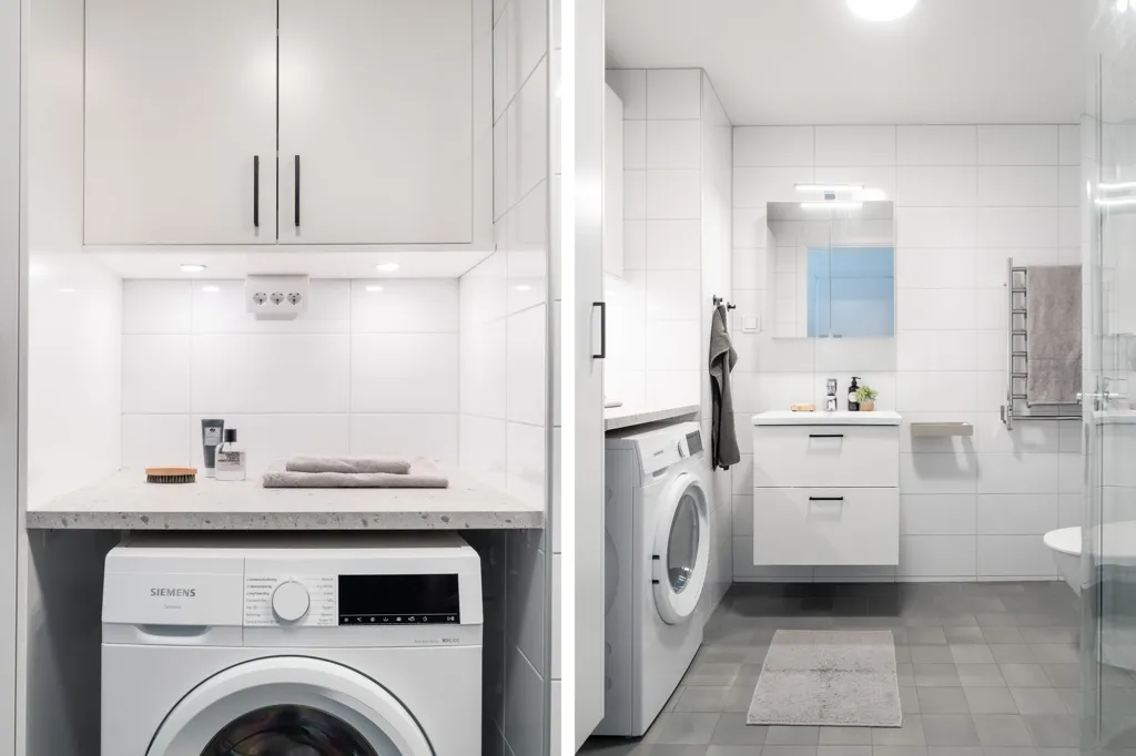 Lavanderia - Modern Two-Bedroom Flat with Balcony in Skåne