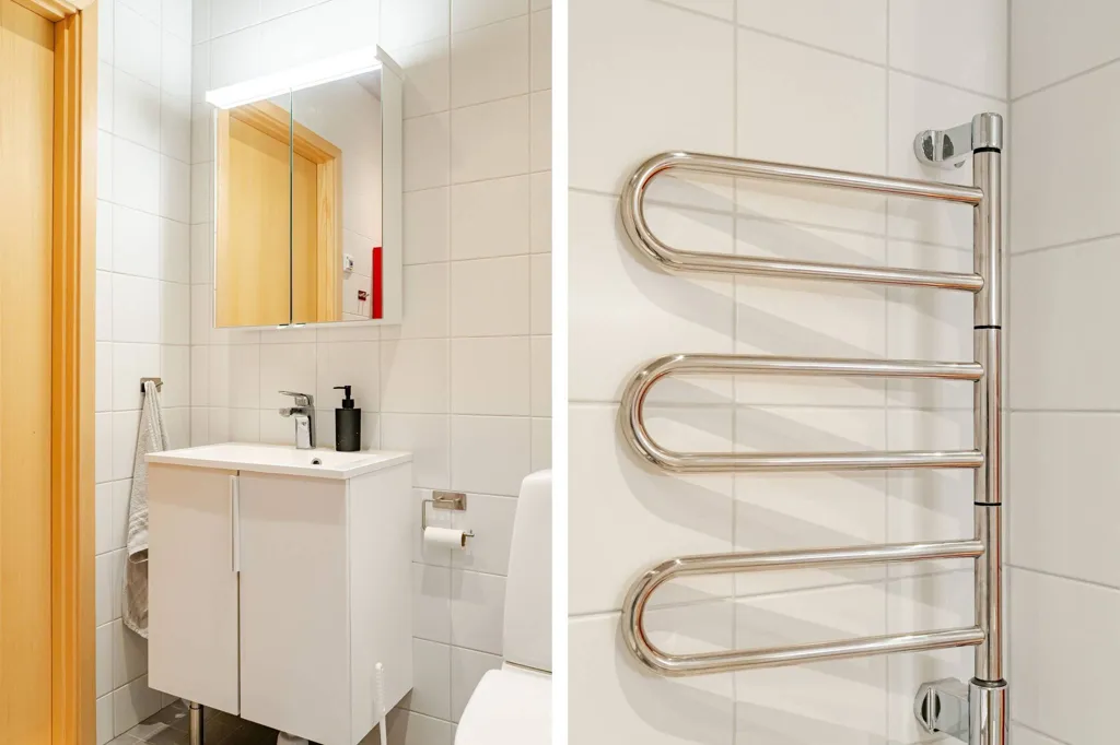 Salles de bain - Modern Flat with Balcony in Brunnshög