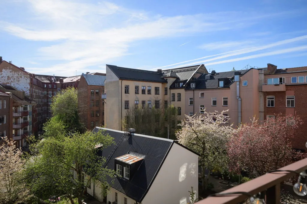 Balcon - Open-Plan Apartment with Balcony in Malmö