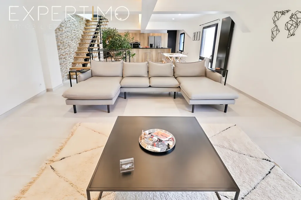 Séjour - Loft d'Architecte avec Prestations Haut de Gamme à Brest
