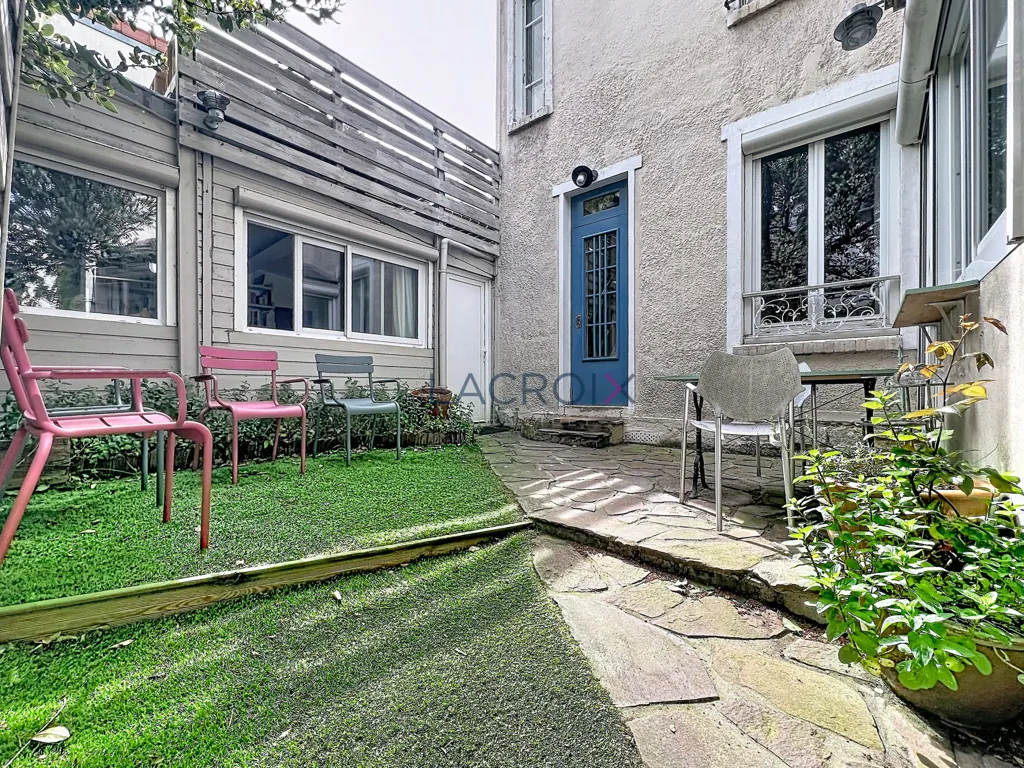 Garden - Charming House with South-Facing Terrace in Gentilly
