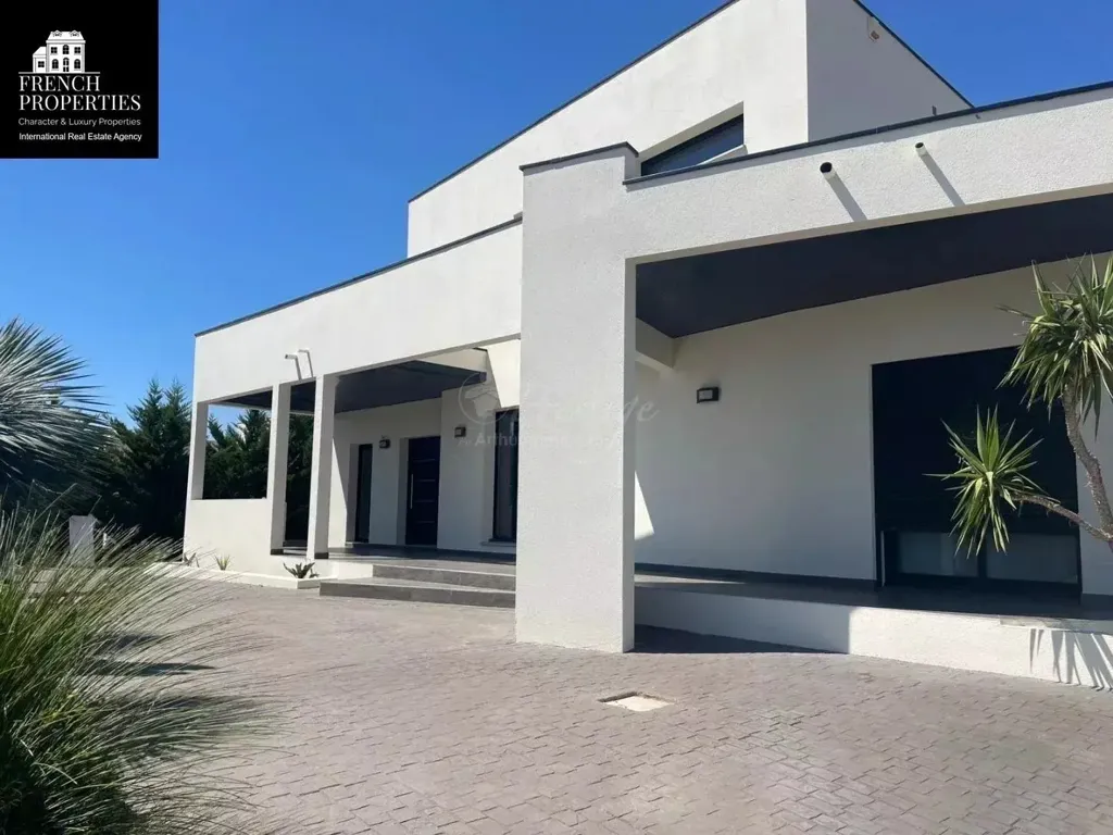 Extérieur - Villa d'Architecte avec Piscine à Perpignan