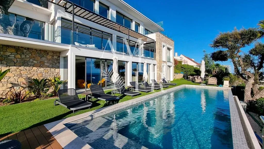 Piscine - Villa Luxe avec Vue Mer à Cannes