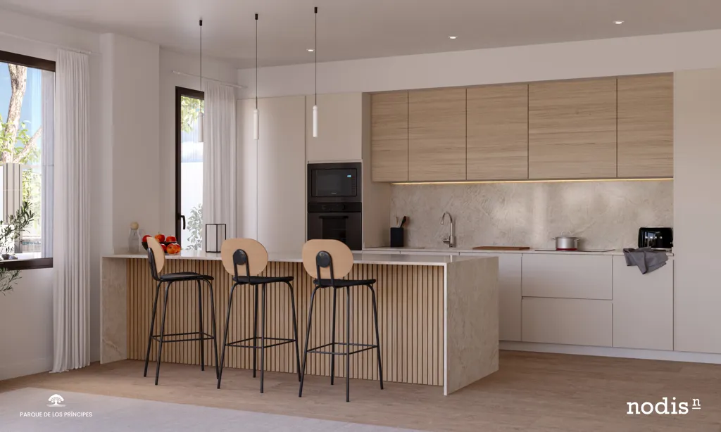 Cuisine - New Build Apartment with Pool in Sevilla