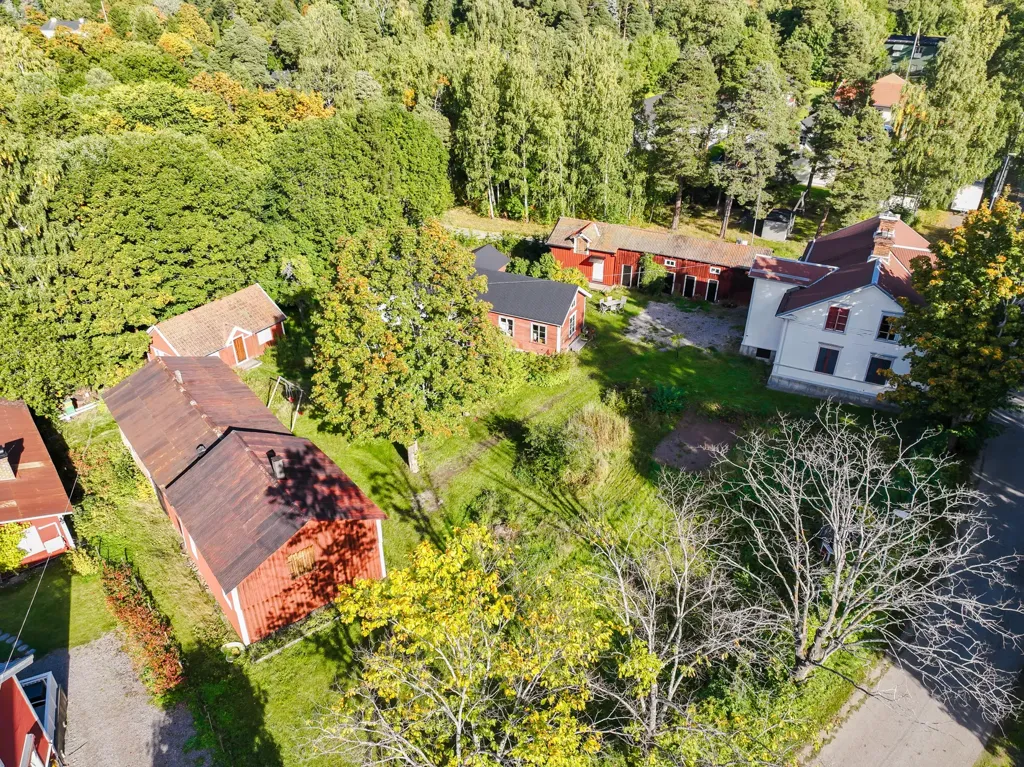 Vue aérienne - Plot with Building Potential in Bomhus