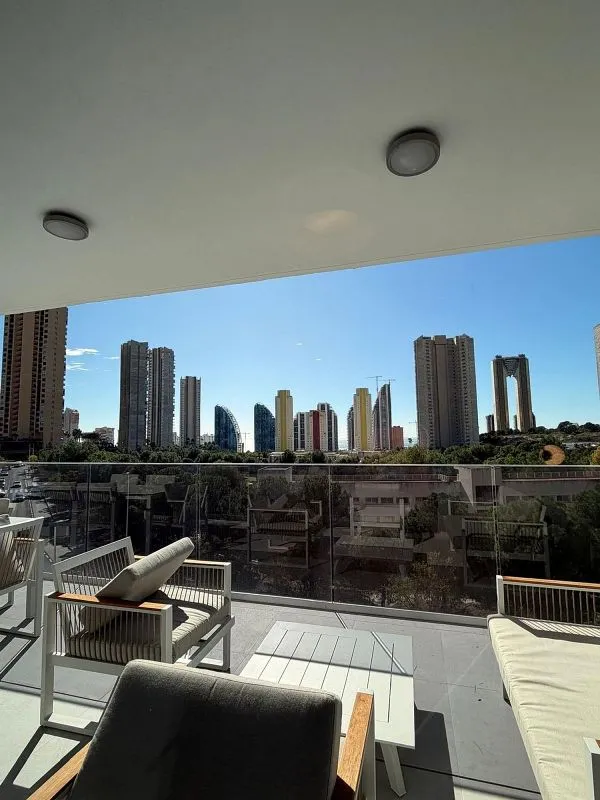 Terrasse - Apartment with Pool and Terrace in Benidorm