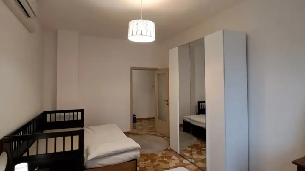 Bedrooms - Furnished Flat with Balcony in Milan