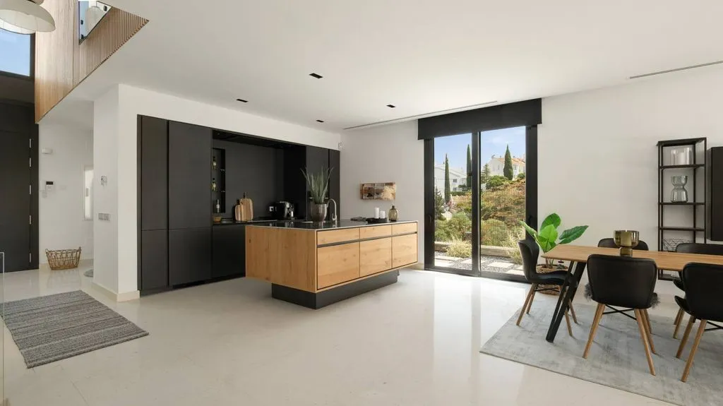 Köök - Luxury Villa with Sea View in Marbella Del Este