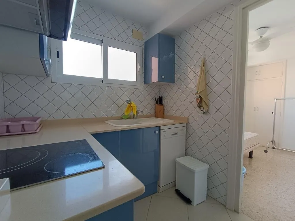 Cuisine - Corner Flat with Sea View in Rincón de Loix Llano