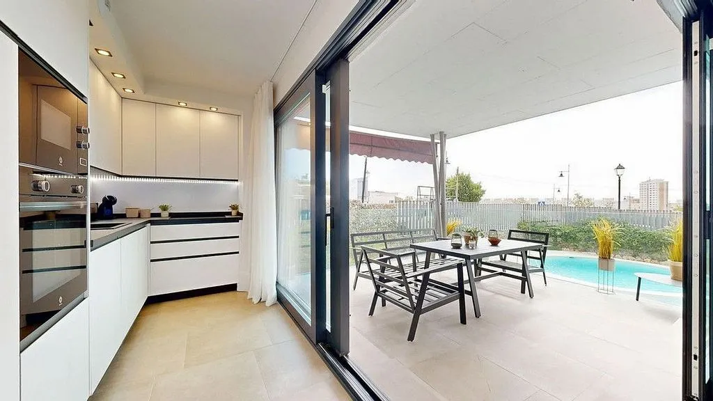 Terrasse - Apartment with Pool and Terrace in Fuengirola