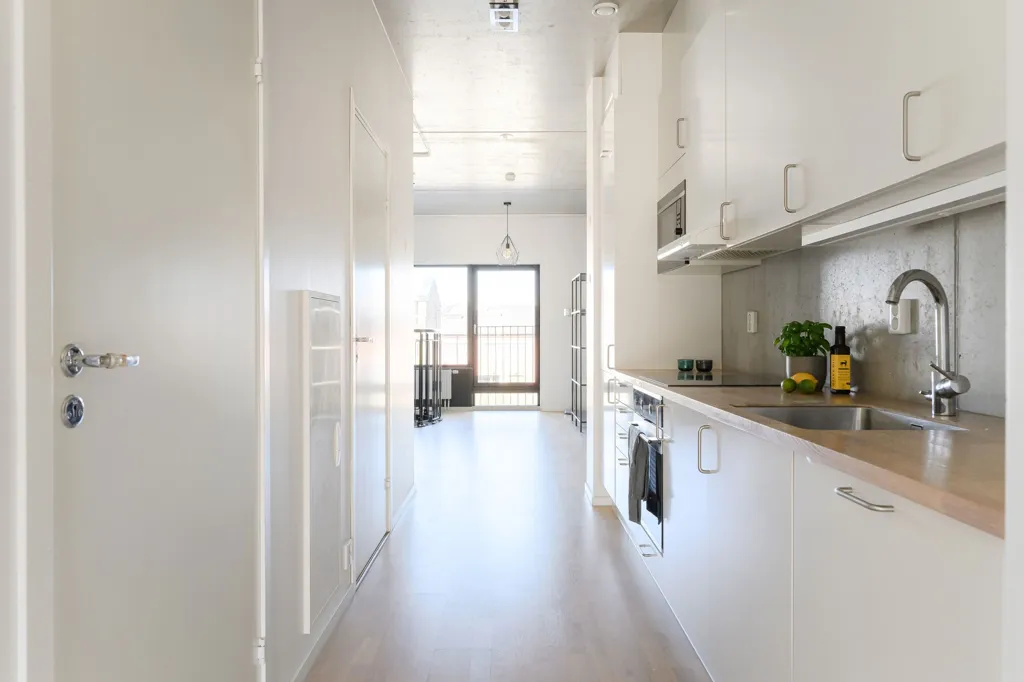 Cuisine - Industrial-Style Flat with Workspace in Norra Sorgenfri