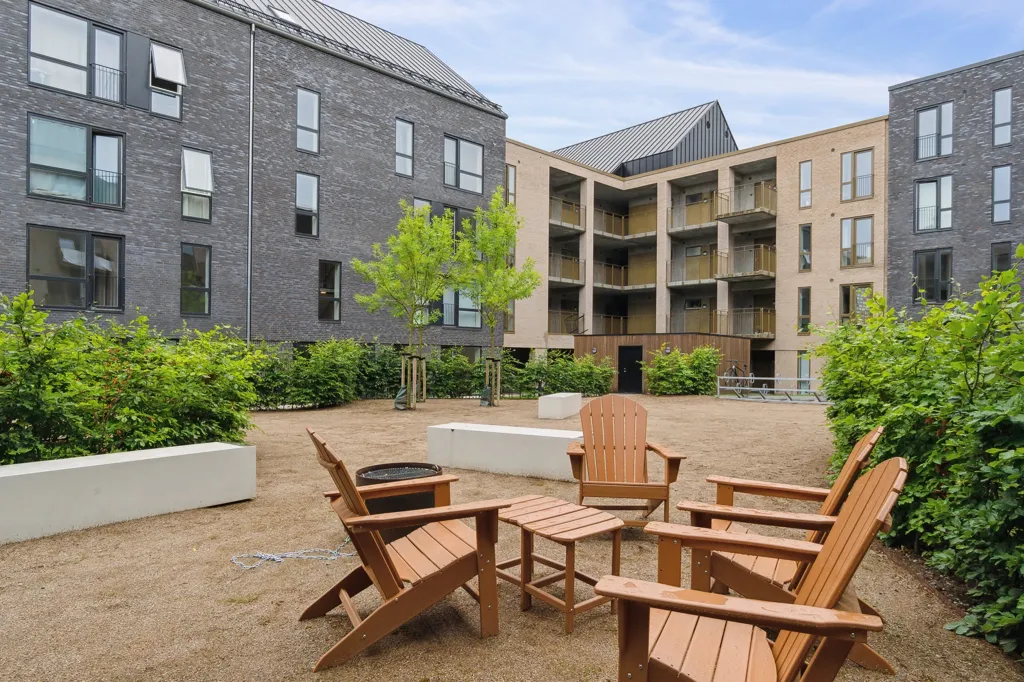 Jardin - Modern Apartment with Garden Access in Aarhus