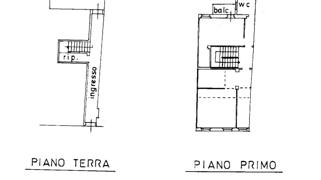 Trilocale with Balcony in Cesena Historic Centre