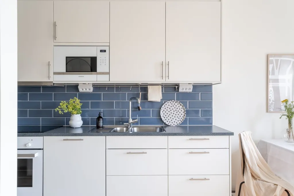 Cuisine - Apartment with South Balcony in Kolla Parkstad