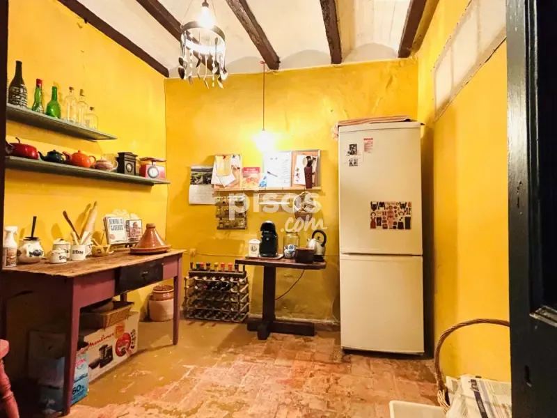 Kitchen - Rustic House with Terrace in Torrefeta i Florejacs