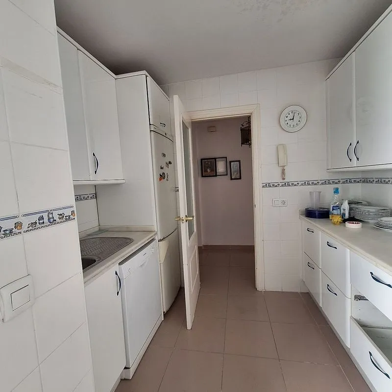 Köök - Apartment with Balcony in Jerez Centre