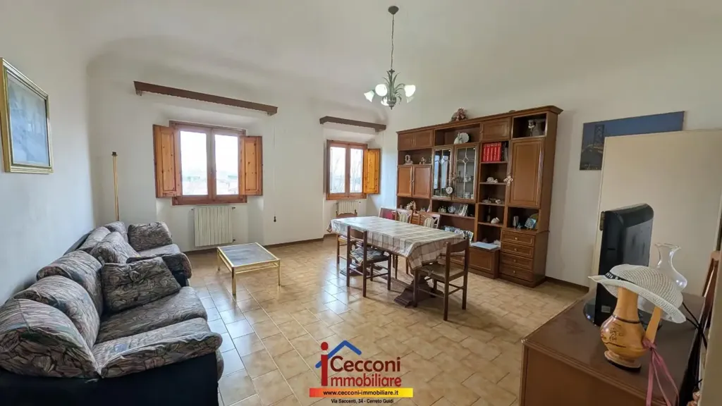 Séjour - Spacious Apartment with Garden in Empoli Est