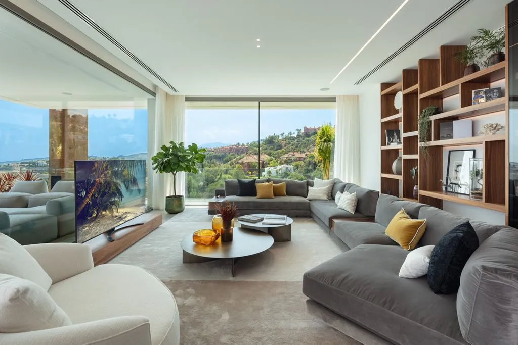 Séjour - Luxury Villa with Panoramic Sea Views in Benahavís