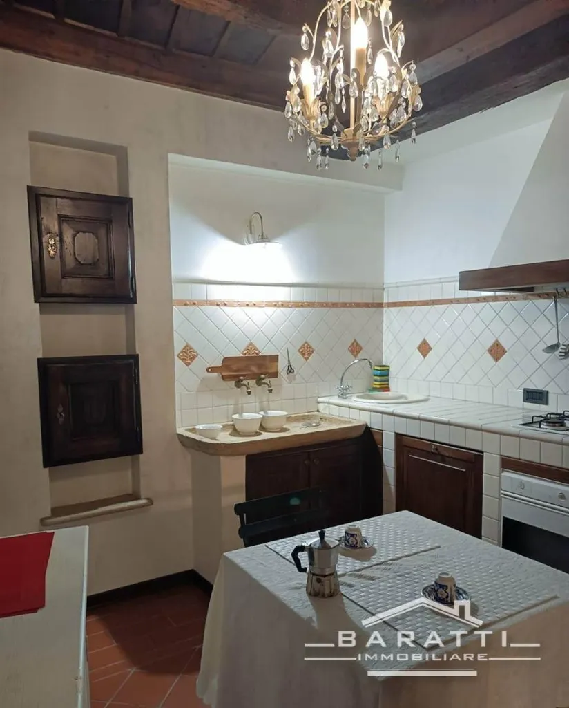Cucina - Appartamento con vista sul centro storico a Mantova