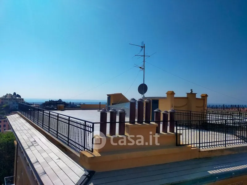Terrasse - Coppedè Style Apartment with Sea View in Genoa
