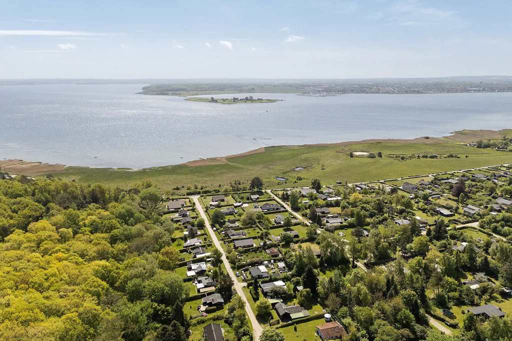Vista aerea - Cottage with Fjord View in Bognæs
