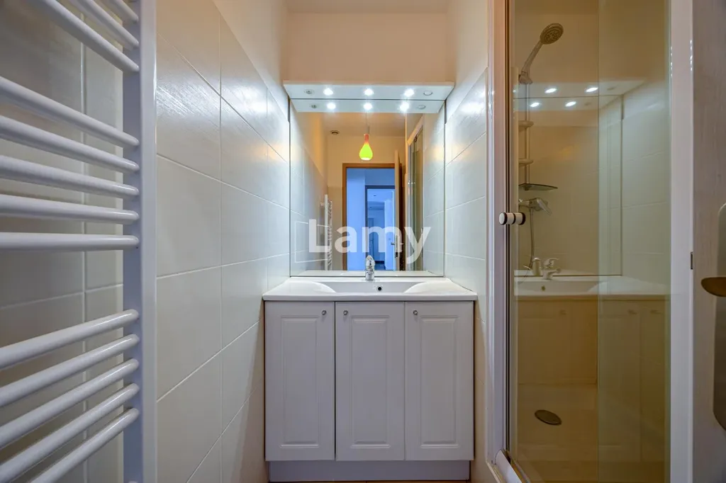 Bathrooms - Traversant Apartment with Balcony in Annecy
