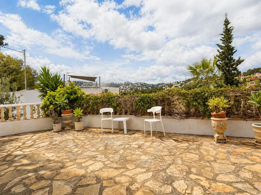 Terrasse - Sea View Villa with Pool in Benissa Costa