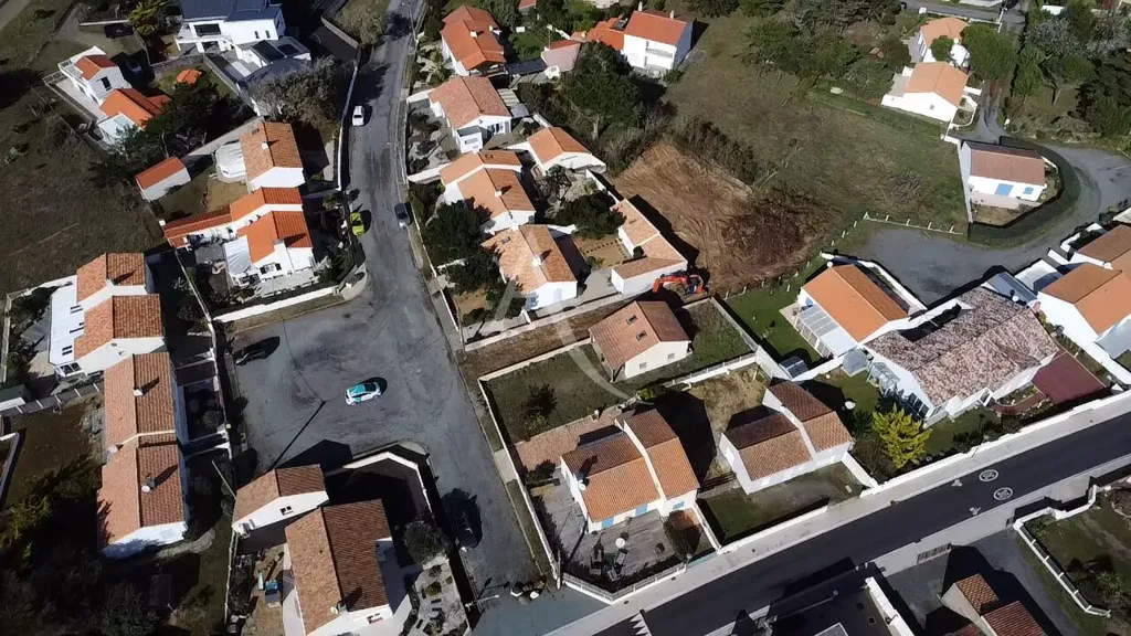 Vista aerea - Buildable Plot with Ocean Access in Bretignolles-sur-Mer