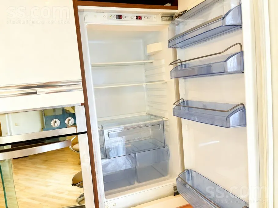 Cuisine - Modern 2-Bedroom Flat with Garden in Jugla, Riga