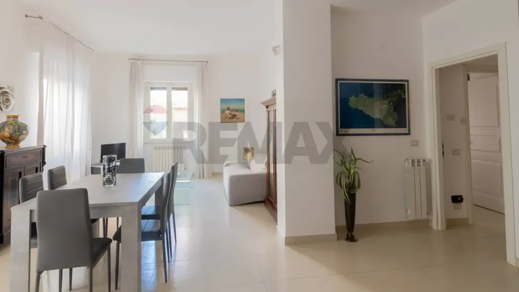 Söögituba - Rustic-Style Apartment with Balcony in Palermo