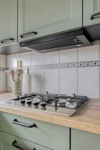 Cucina - 3-Bedroom Flat with South Balcony in Gorinchem
