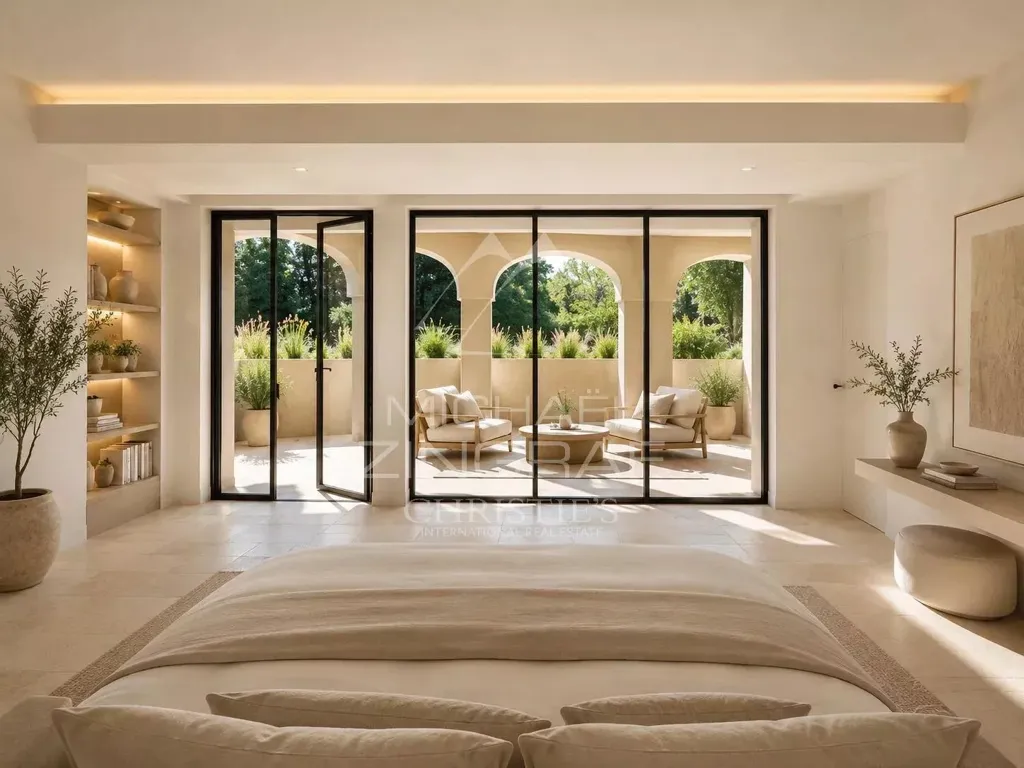 Chambres - Villa Luxueuse avec Vue Mer à Ramatuelle