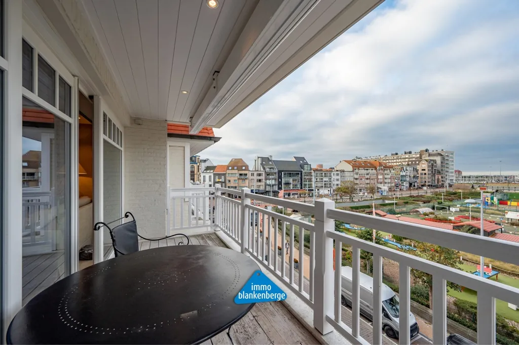Balcony - Townhouse with Sea View in Blankenberge