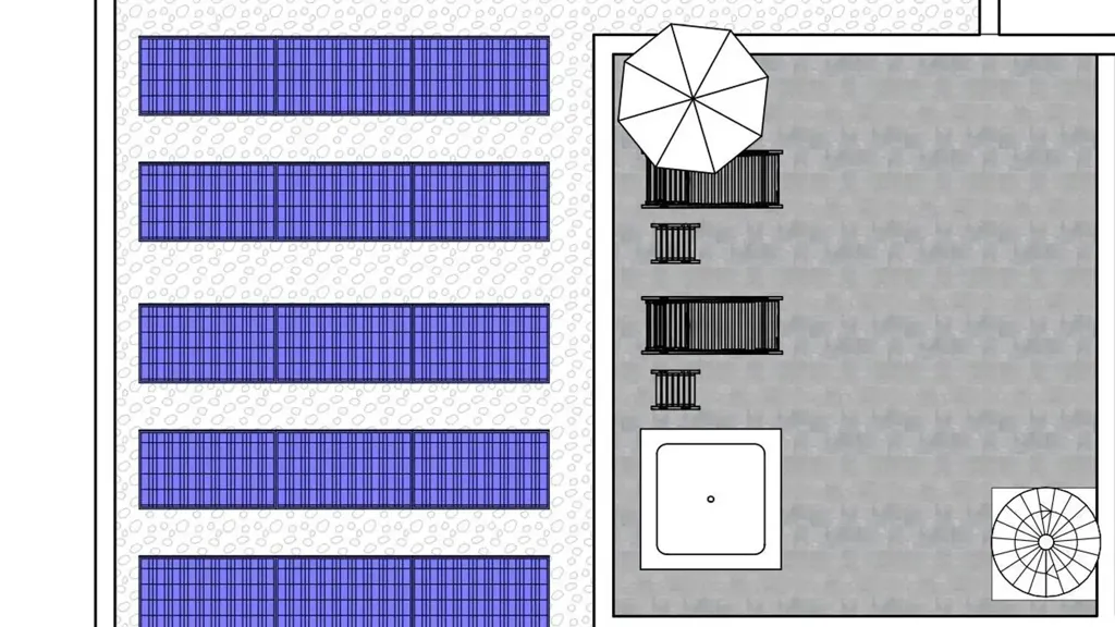 Plaan - Attico with Solarium in Silea