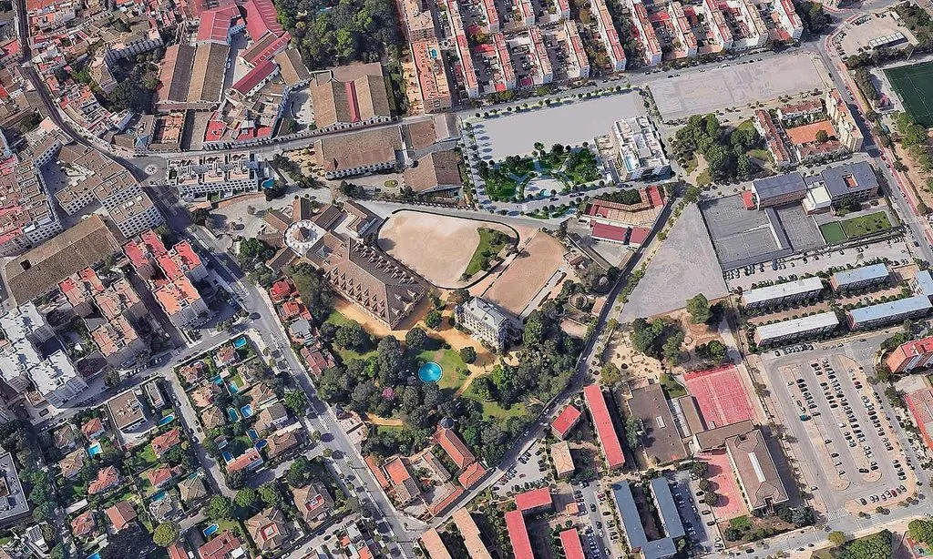 Vue aérienne - New Flat with Pool in Jerez de la Frontera