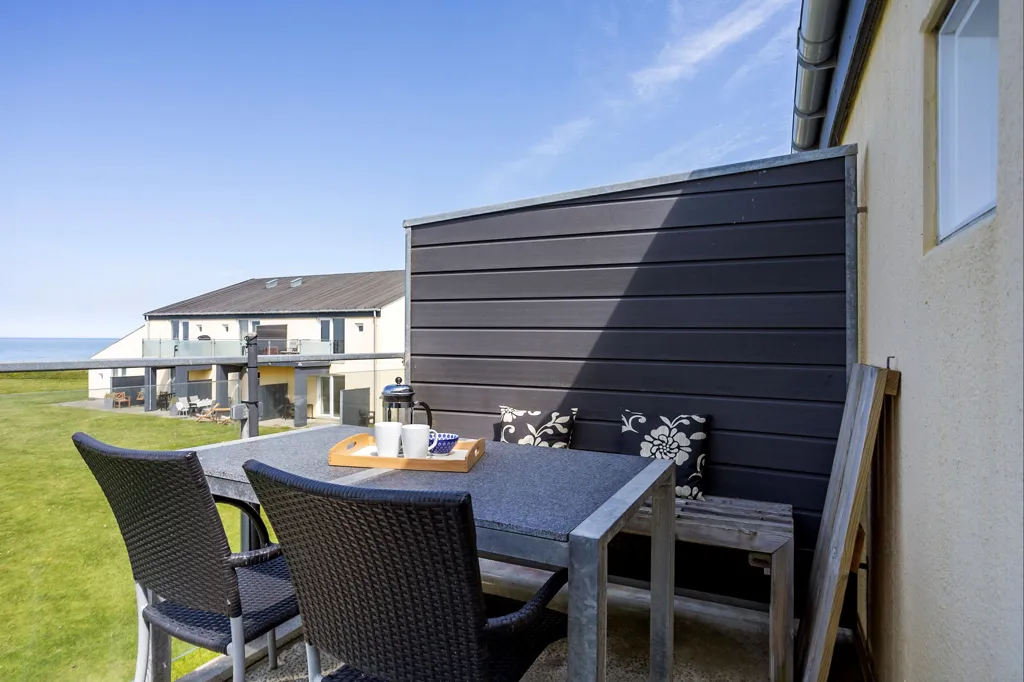 Terrasse - Apartment with Sea View in Løkken