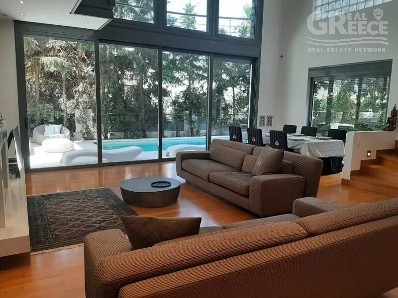 Séjour - Penthouse with Pool in Glyfada
